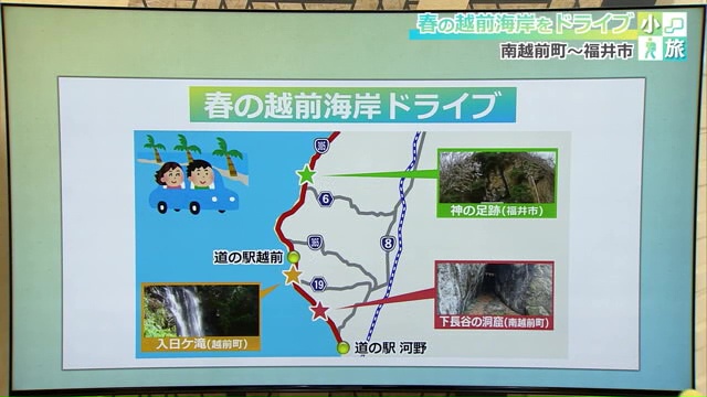 春の越前海岸ドライブおすすめスポット